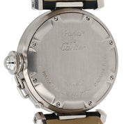 Cartier Pasha Stainless Steel White Dial 35mm Automatic Men’s Watch W31044M7