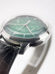 Glashutte Original Steel Green Dial 42mm Automatic Men’s Watch 1-39-34-05-22-04