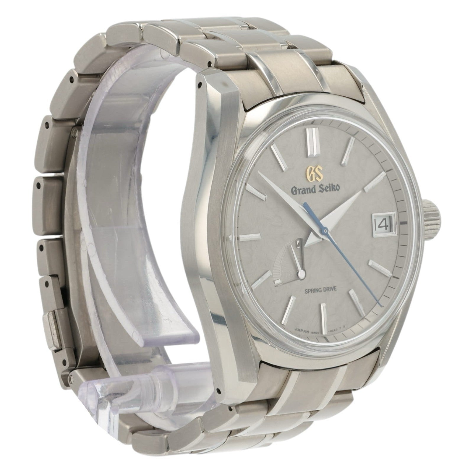 Grand Seiko Heritage Gray Dial Titanium 40mm Automatic Men’s Watch SBGA415