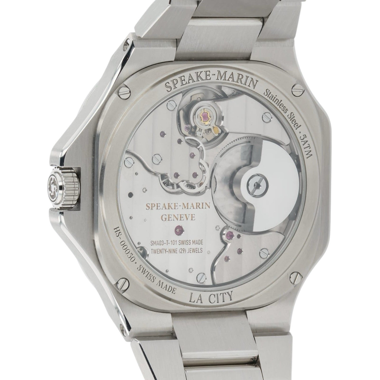 Speake Marin Ripples Gray Dial Stainless Steel 40.3mm Automatic Men’s 604015040