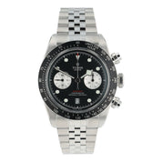 NEW 2025 Tudor Black Bay Chrono Steel Black Dial 41mm Automatic Mens 79360N