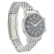 IWC Aquatimer Vintage Stainless Steel Black Dial 37mm Automatic Watch 1812 AD