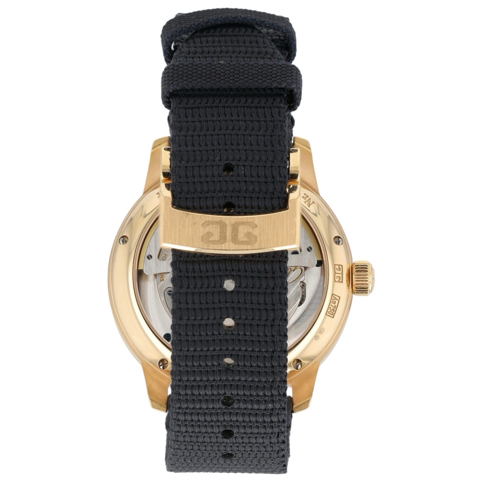 Glashutte PanomaticInverse Silver Dial 18k Rose Gold 42mm Mens 1-91-02-01-05-02