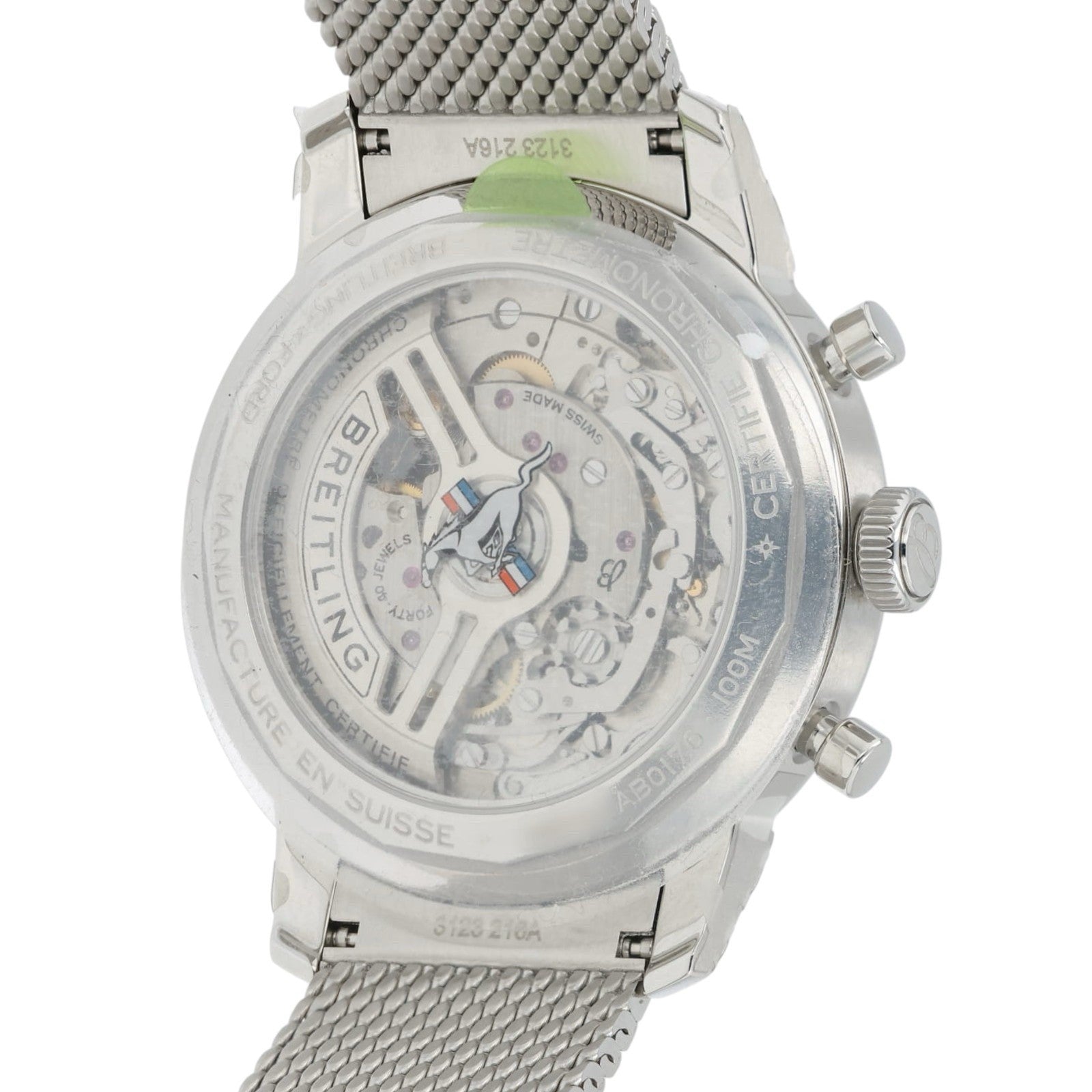 NEW 2026 Breitling Top Time Mustang Green Dial Steel 41mm Automatic Men’s Watch