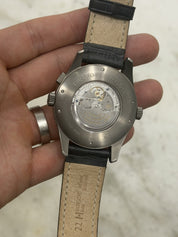 Girard Perregaux World Time Titanium Chronograph Automatic 4980 Watch - AS IS