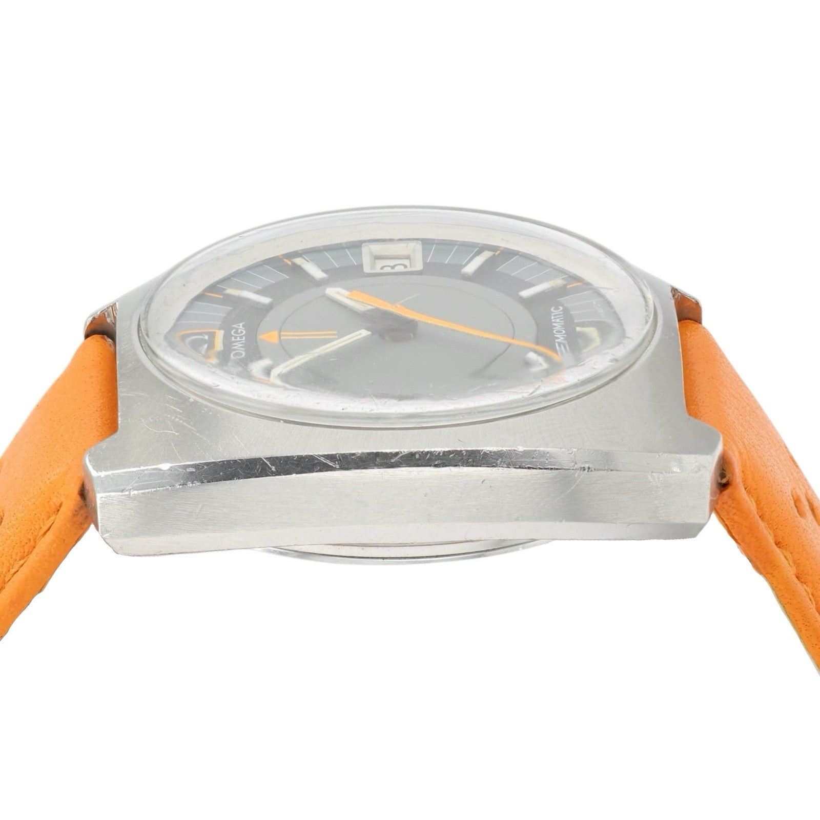Omega Memomatic Gray Dial Stainless Steel 41x39mm Automatic Men’s Watch 166.0072
