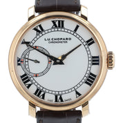 Chopard L.U.C White Dial 18k Rose Gold 44mm Manual Wind Men’s Watch 161963