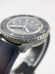 Blancpain Fifty Fathoms Titanium Blue Dial 45mm Automatic Men’s Watch 5015