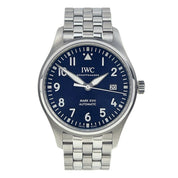 IWC Pilot Mark XVIII Steel Blue 40mm Automatic Men’s Watch IW327004