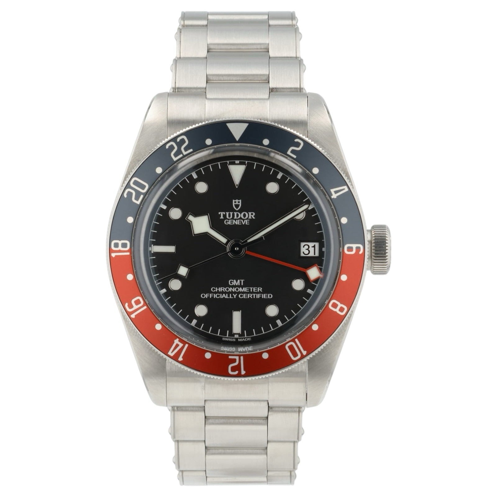 2024 Tudor Black Bay GMT Pepsi Black Dial Steel 41mm Automatic Mens 79830RB