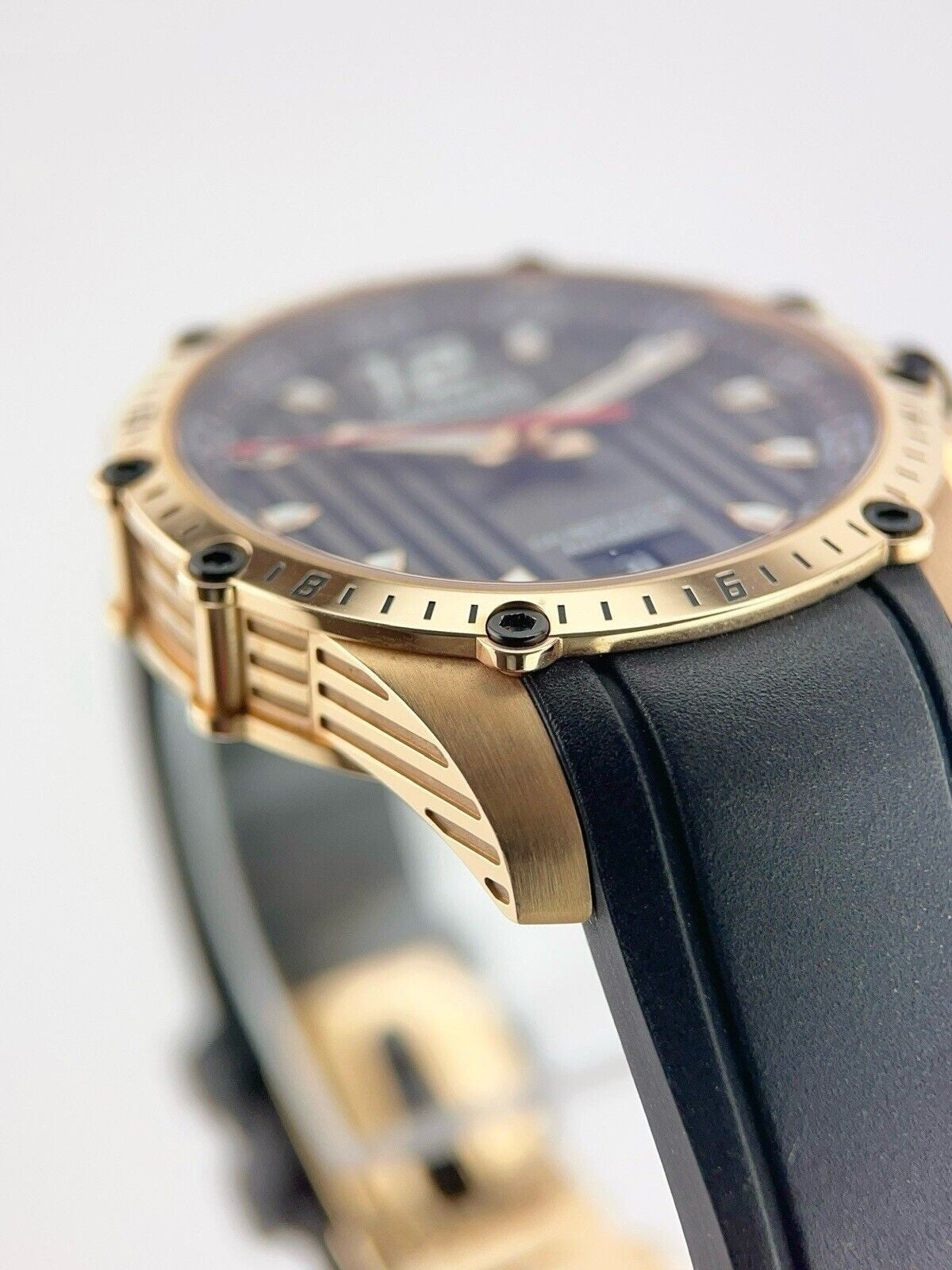 Chopard Superfast 18k Rose Gold Black Dial 41mm Automatic Mens Watch 161290-500