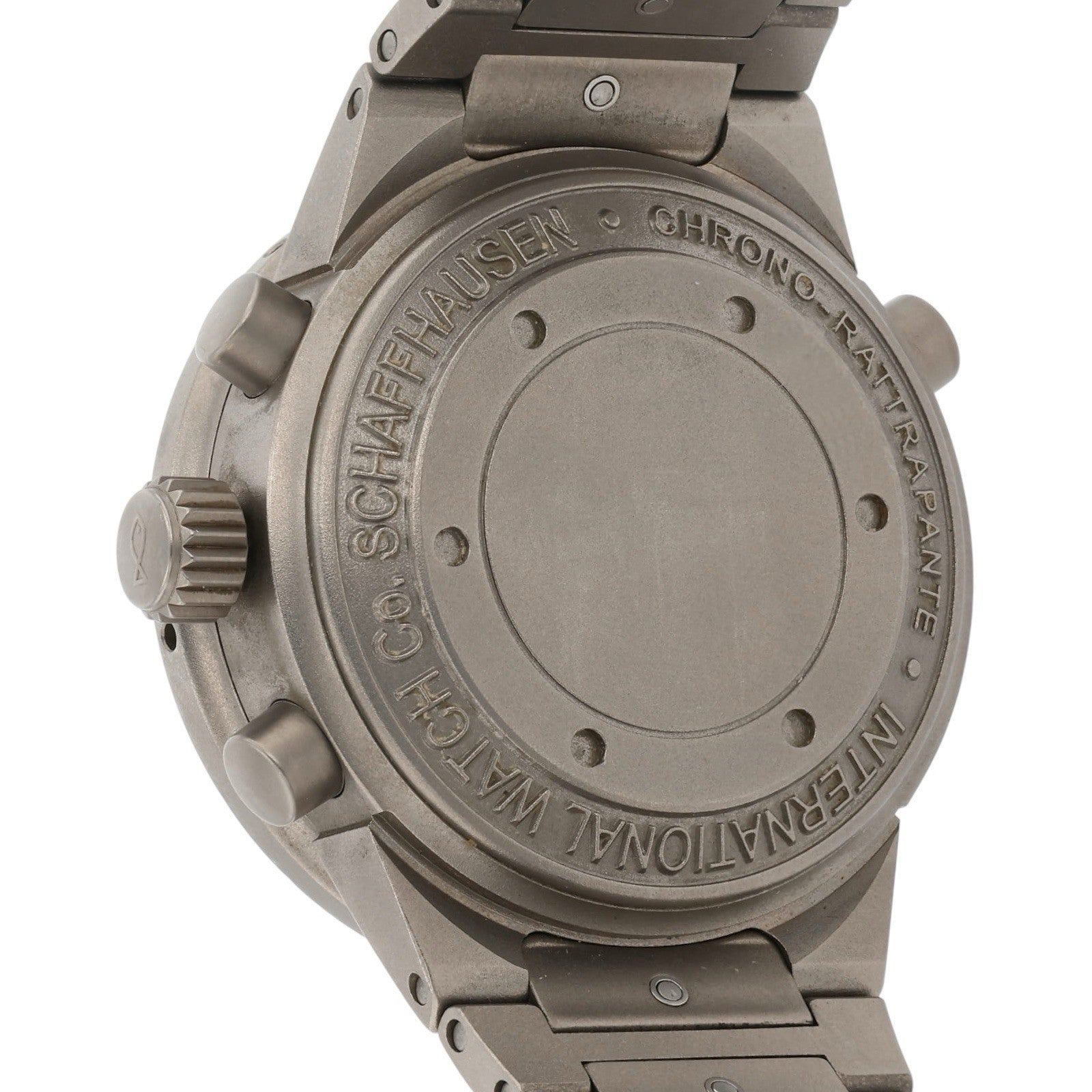 IWC GST Chronograph Titanium Black Dial 43mm Automatic Movement Men’s IW371503