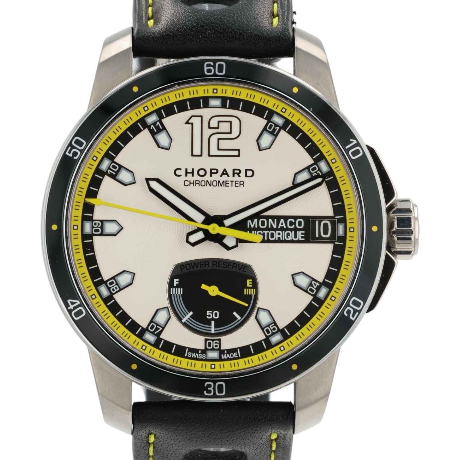 Chopard Grand Prix de Monaco Silver Dial Steel 44mm Automatic Men’s Watch 8568