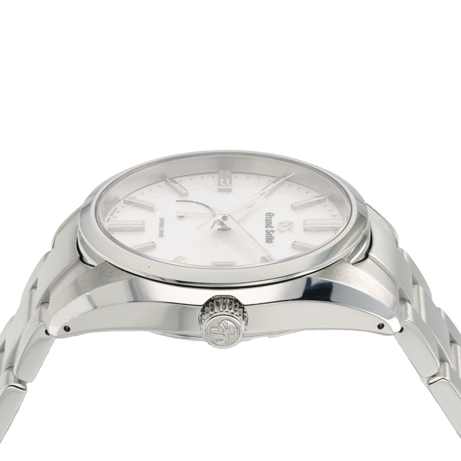 Grand Seiko “Morning Frost” Silver Dial Stainless Steel 40mm Auto Mens SBGA465