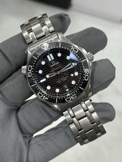 2024 Omega Seamaster 300m Diver Black Ceramic Watch 210.30.42.20.01.001