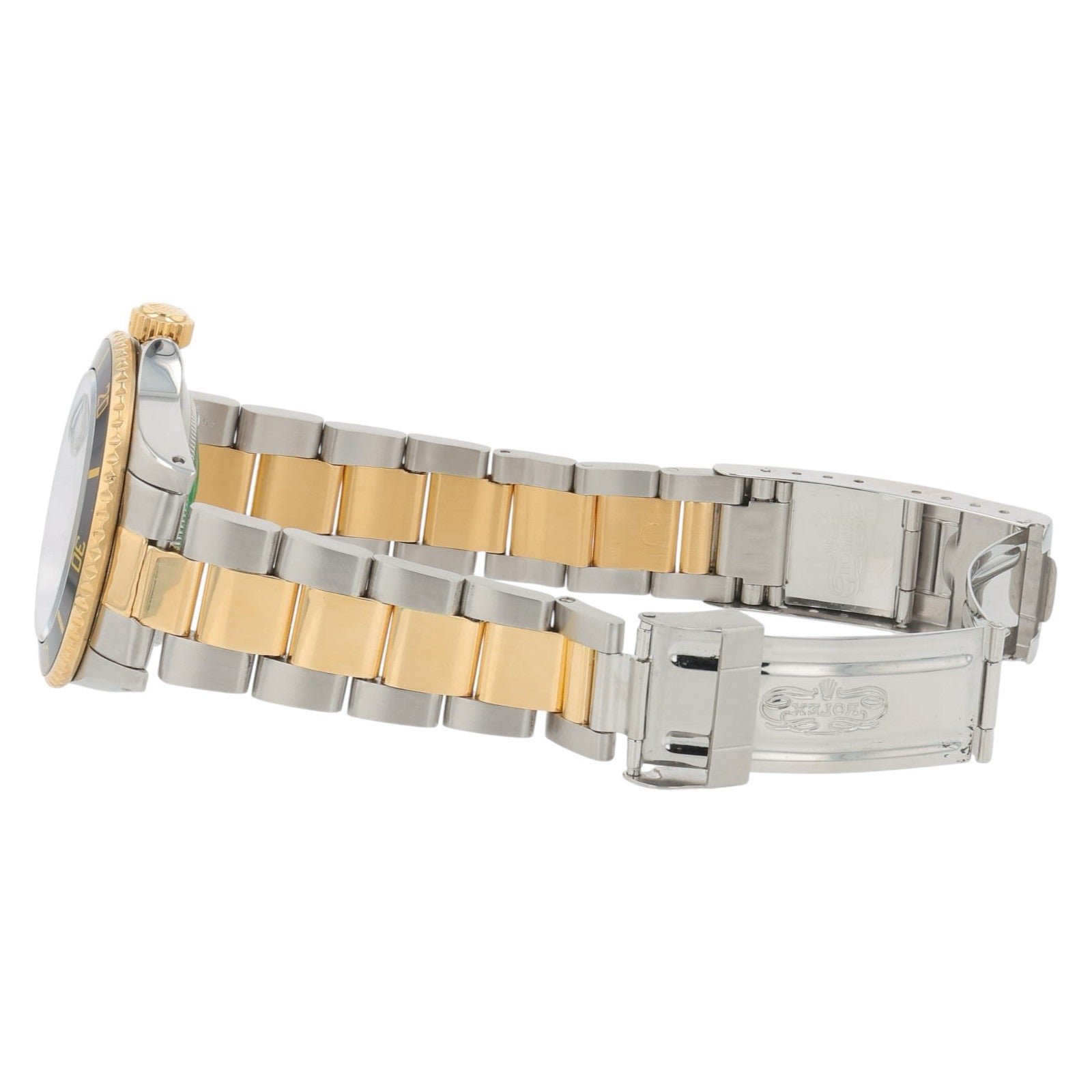 Rolex Submariner Date Gold & Steel Black Dial 40mm Automatic Men’s Watch 16613LN