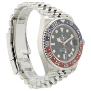 NEW 2023 Rolex GMT Master II Steel Blue Red Pepsi Bezel Jubilee Watch 126710BLRO