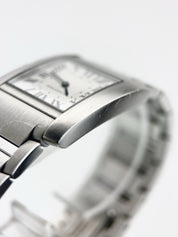 Cartier Tank Française Stainless Steel 25mm Quartz Women's Watch WSTA0074