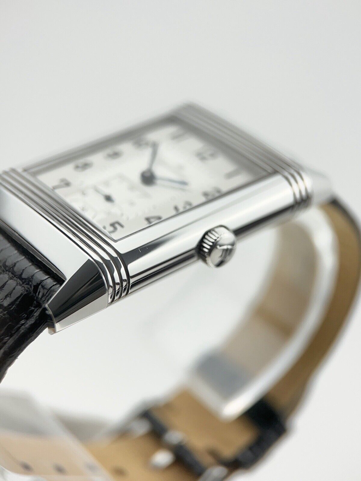 JLC LeCoultre Grande Reverso Stainless Steel Manual Wind Men’s Watch 273.8.04