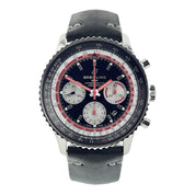 Breitling Navitimer Swiss Air Steel Black Dial 43mm Automatic Men's Watch AB0121