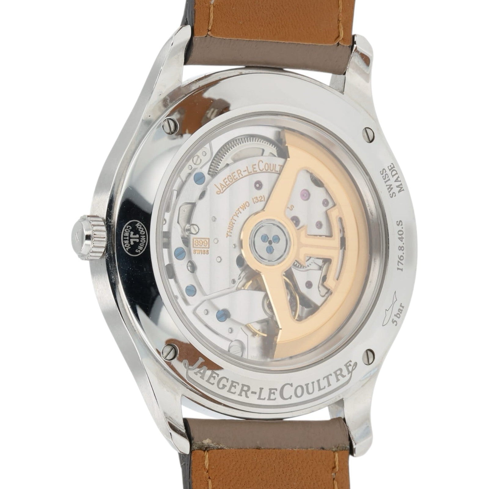LeCoultre Master Control Date Silver Dial Steel 39mm Men's Watch Q1548530