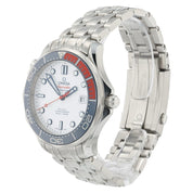 Omega Seamaster White Dial Steel 41mm Automatic Mens Watch 212.32.41.20.04.001