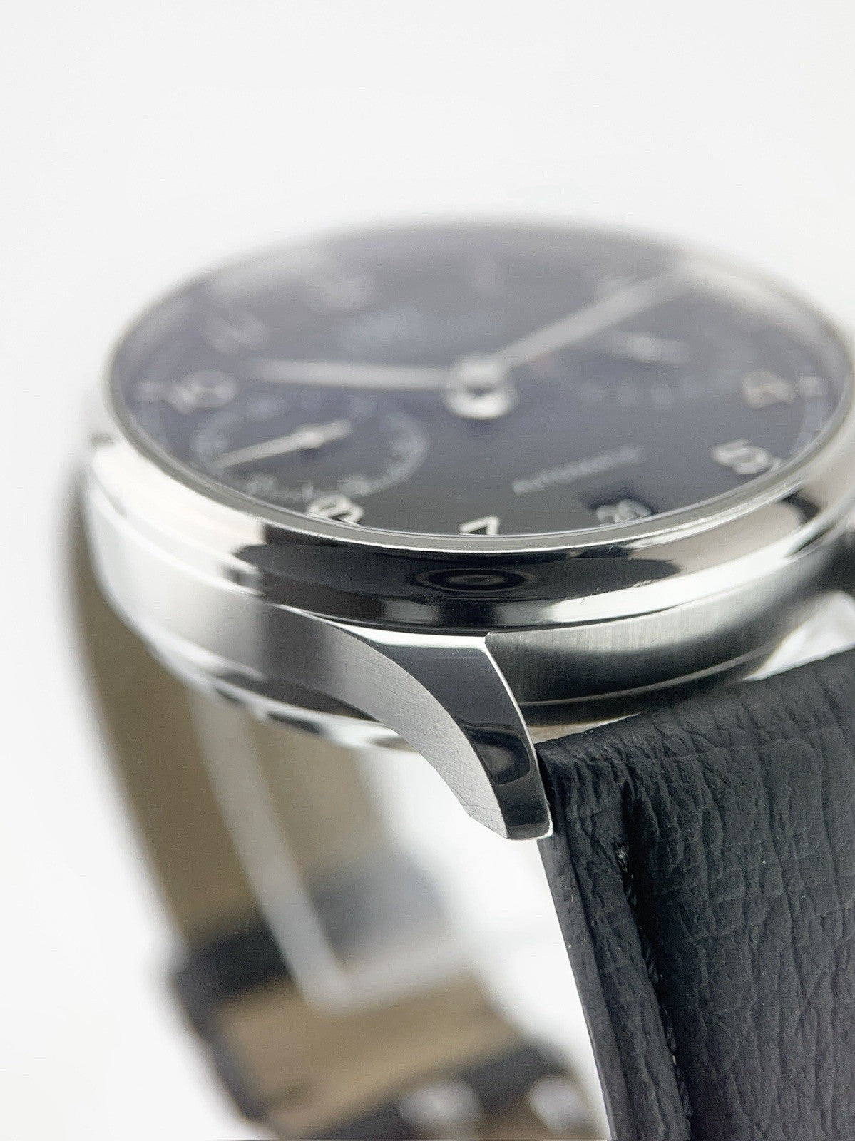 IWC Portuguese Stainless Steel Black Dial 42mm Automatic Men’s Watch IW500109