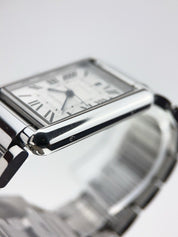 Cartier Tank XL Steel 31mm Automatic Men’s Watch WSTA0053 W/ Extension 2029