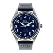 IWC Pilot Mark Stainless Steel Blue Dial 40mm Automatic Mens Watch IW327010