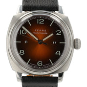 Studio Underdog X Fears Manhattan Brown Dial Steel 38mm Manual Wind Men’s Watch