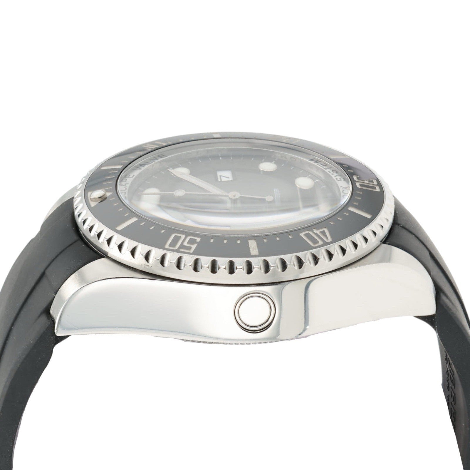 Rolex Deepsea Black Dial Stainless Steel 44mm Automatic Men’s Watch 116660