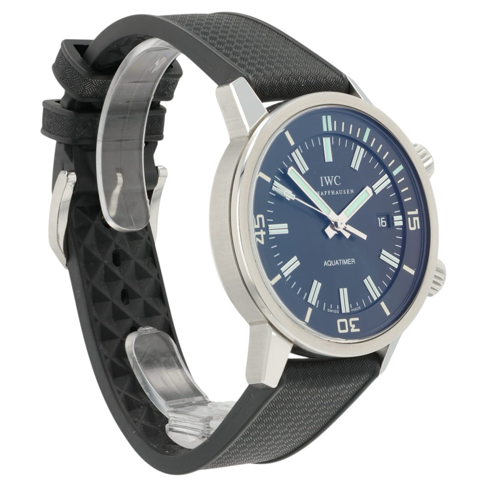 IWC Vintage Aquatimer Black Dial Stainless Steel 44mm Automatic Men’s IW323101
