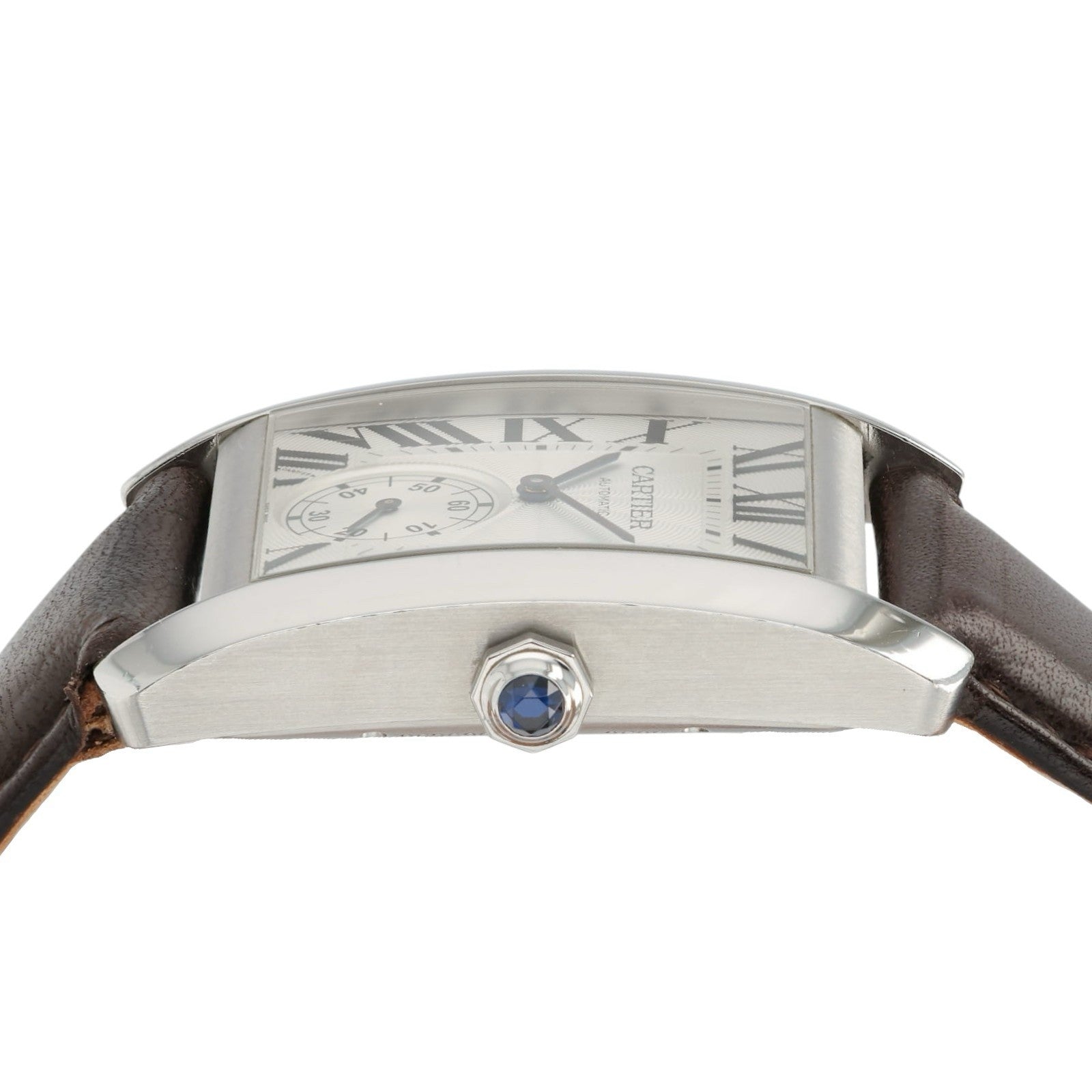 Cartier Tank MC Silver Dial Stainless Steel 34mm Automatic Men’s Watch W5330003