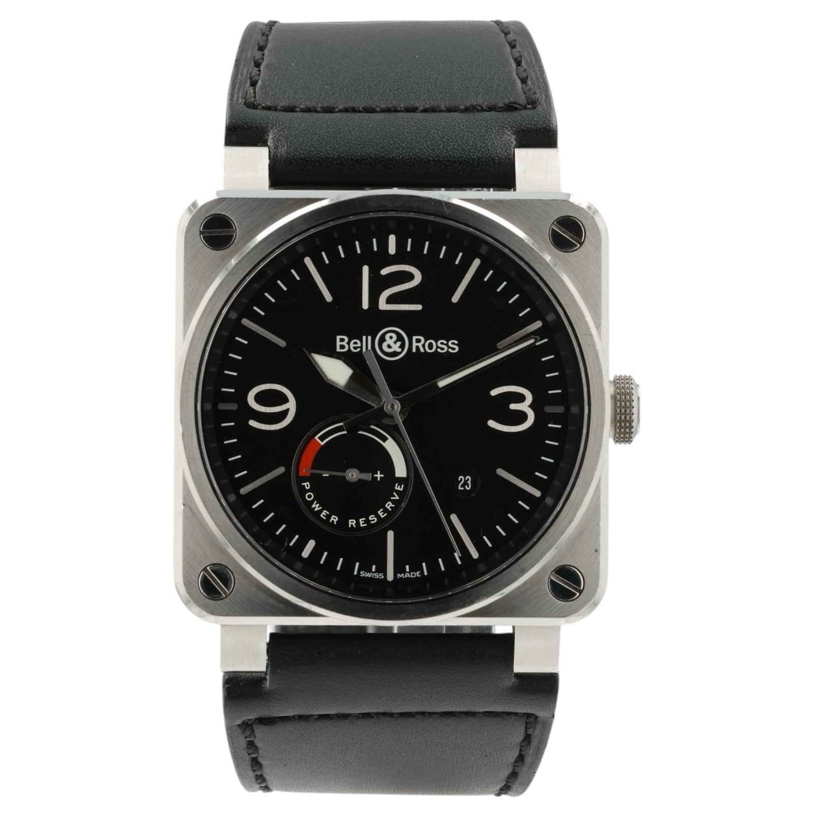 Bell & Ross Black Dial 42mm Stainless Steel Automatic Movement Men’s BR03-97