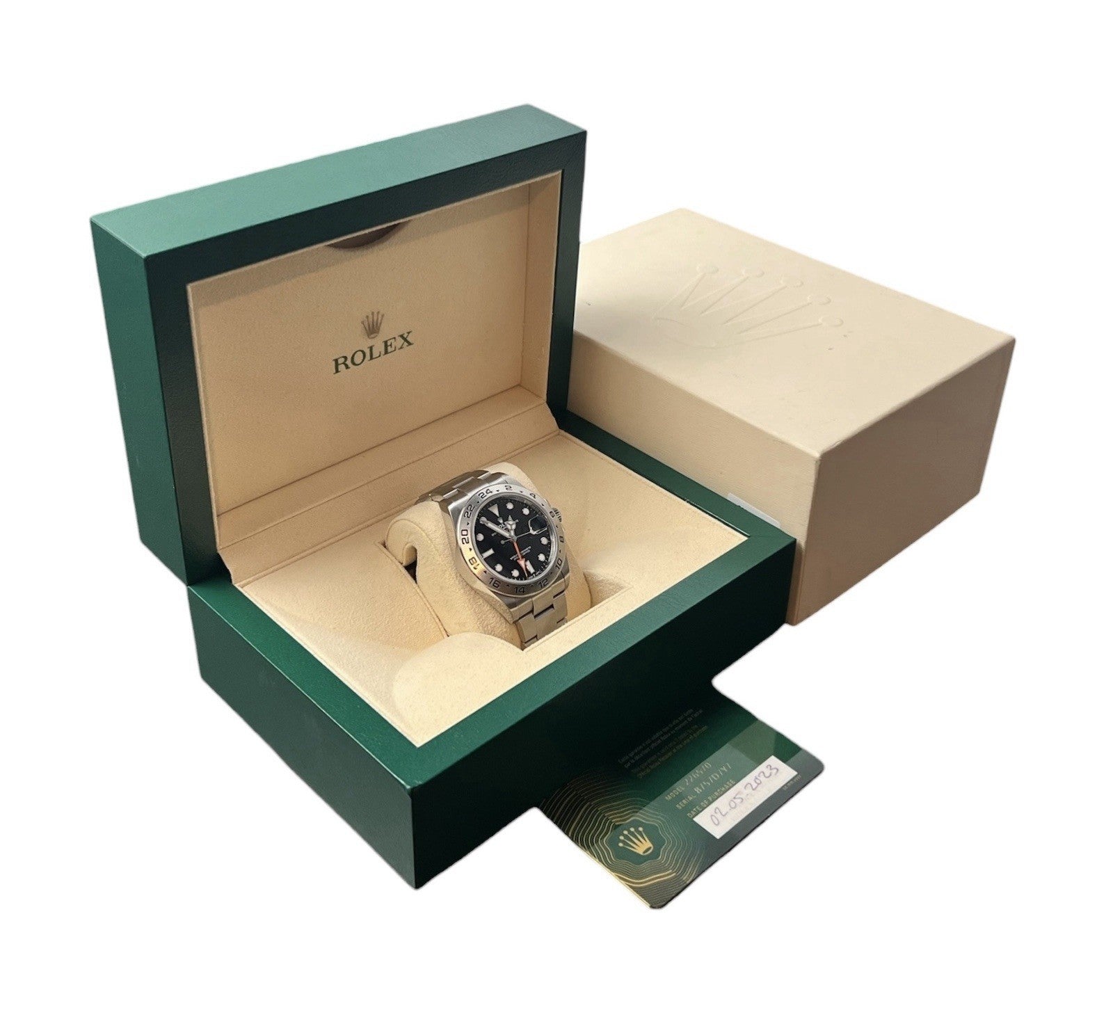 Rolex Explorer II Black Dial Stainless Steel 42mm Automatic Men’s Watch 226570