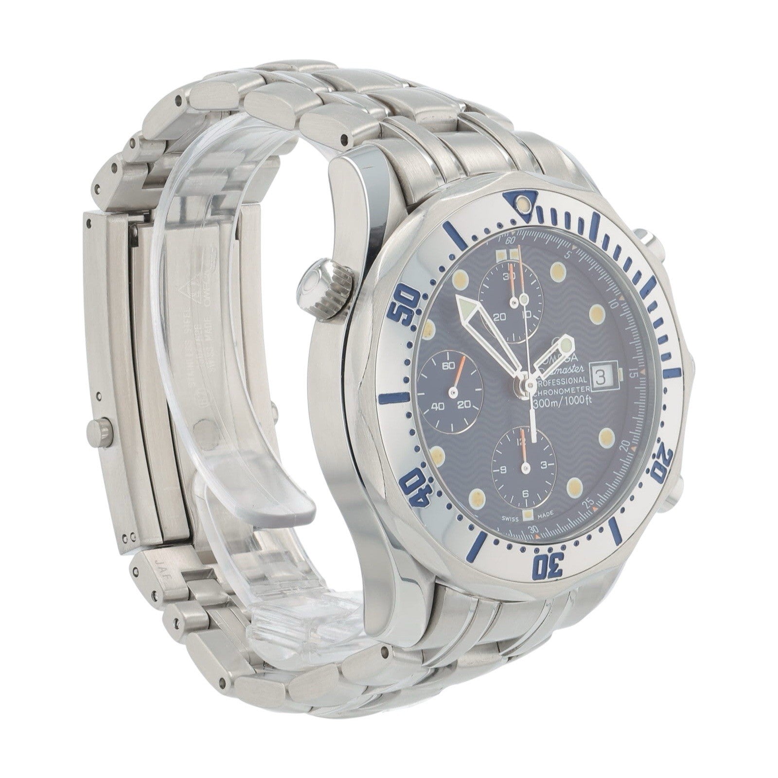 Omega Seamaster Stainless Steel Blue Dial 42mm Automatic Movement Men’s 2598.80