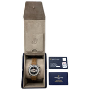 Breitling Top Time B01 Black Dial Stainless 38mm Automatic Mens Watch AB0177