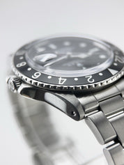 Rolex GMT-Master Stainless Steel Black 40mm Automatic Men’s Watch 1675