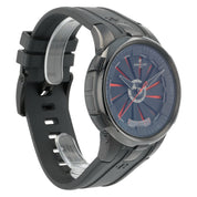 Perrelet Turbine Black Dial Stainless Steel 48mm Automatic Mens Watch A1051