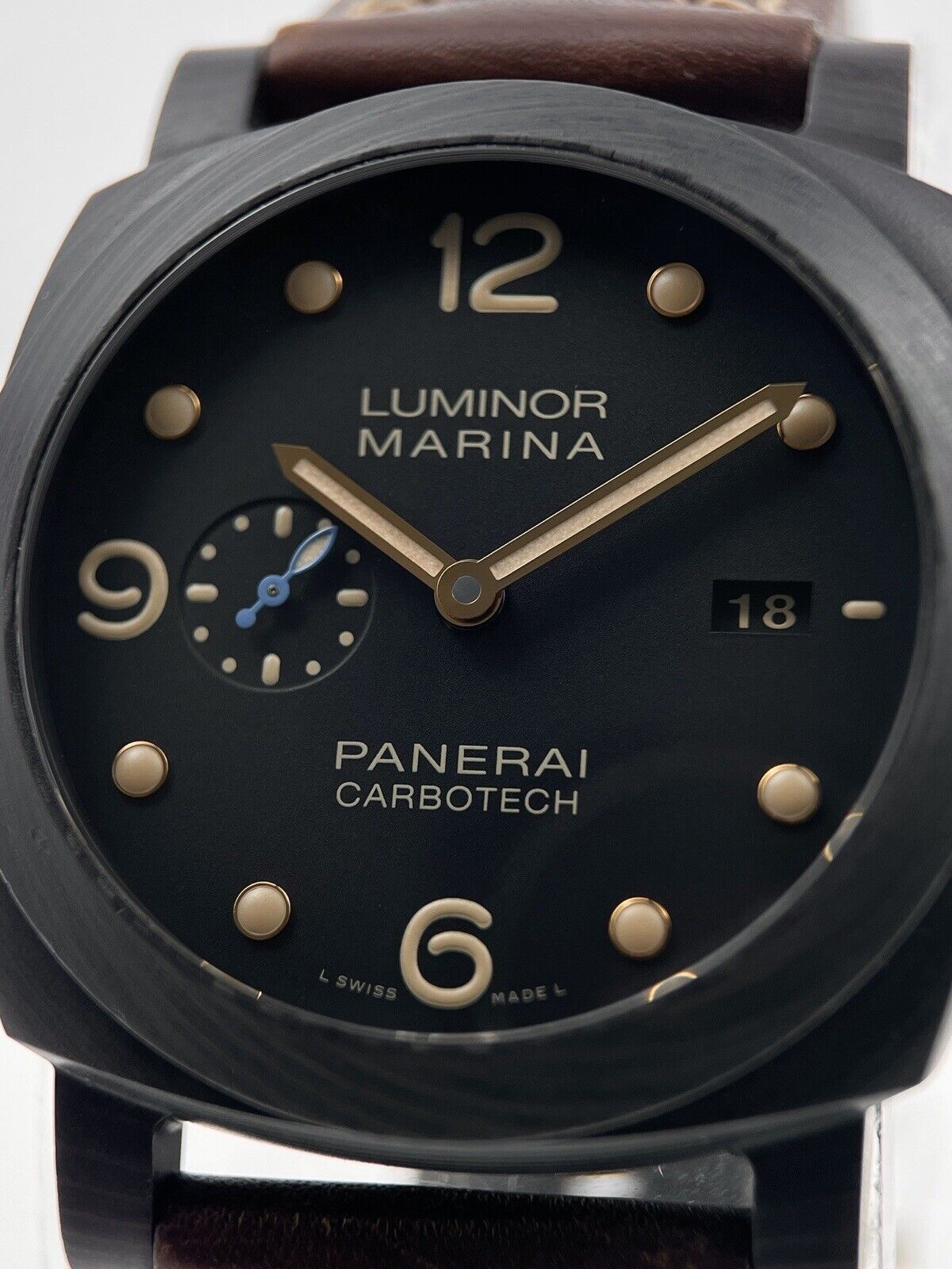 Panerai Luminor Marina 1950 3 Day’s Automatic Carbotech 44mm – PAM00661 W/ B&P