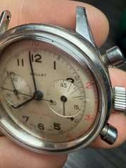 Gallet Multichron Decimal Chronograph 36mm Manual-Wind Watch - FOR PARTS