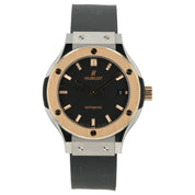 Hublot Classic Fusion Black Dial Steel and Gold 38mm Automatic 565.NO.118.RX
