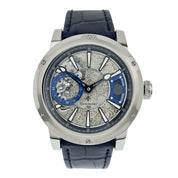 NEW Louis Moinet Super Moon Steel Silver Dial 45mm Automatic Men's Watch