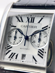 Cartier Tank MC Chronograph Stainless Steel Automatic Men’s Watch W5330007