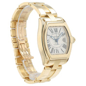 Cartier Roadster Silver Dial 18k Yellow Gold 37mm Automatic Men’s Watch W62005V1