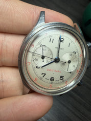 Gallet Multichron Decimal Chronograph 36mm Manual-Wind Watch - FOR PARTS