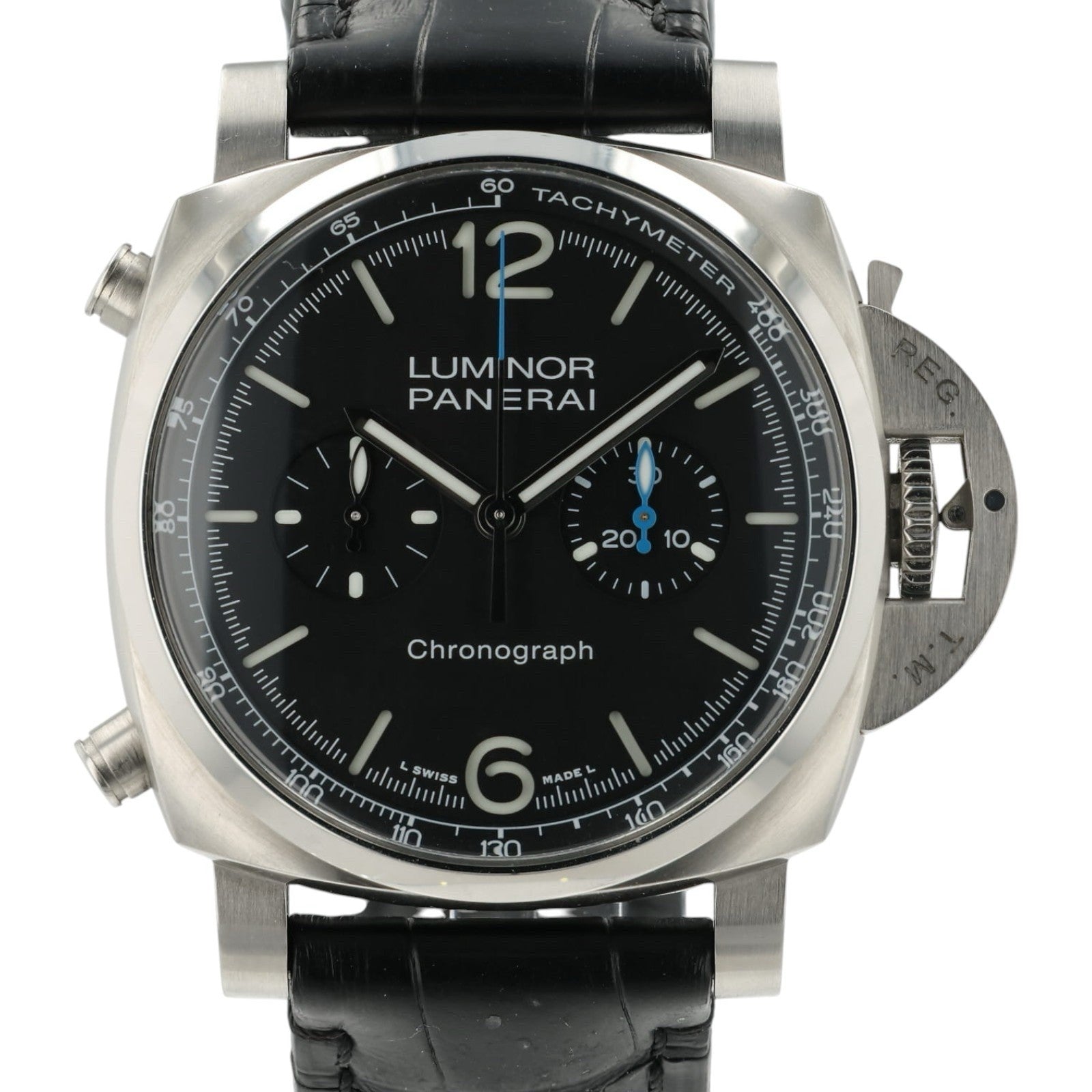 Panerai Luminor Chrono Black Dial Stainless Steel 44mm Automatic Men’s PAM01109