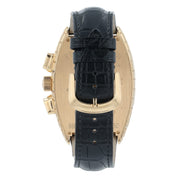 Franck Muller Chronograph 18k Rose Gold 39mm Gold Dial Automatic Mens Watch 9880