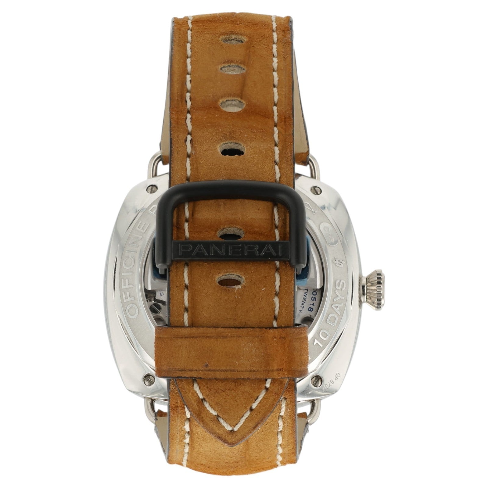 Panerai Radiomir Black Dial Platinum 45mm Automatic Men's Watch PAM00495