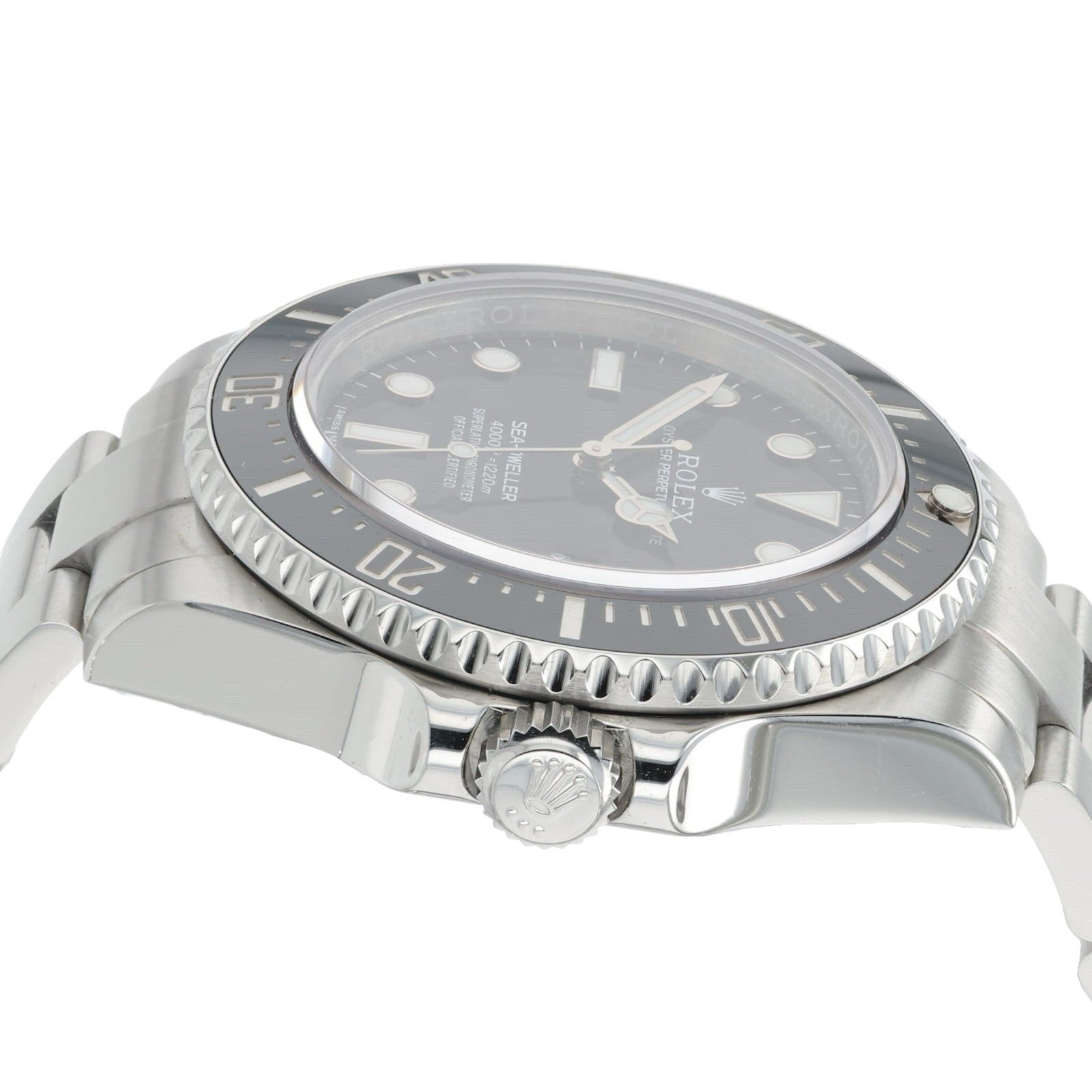 Rolex Sea-Dweller Black Dial Stainless Steel 40mm Automatic Men’s Watch 116600